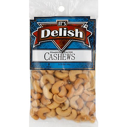 Its Delish Specialty Food Cashew Roasted Salted - 3.5 Oz - Image 2