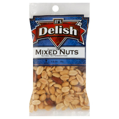 Its Delish Specialty Food Mixed Nuts Roasted - 3.5 Oz