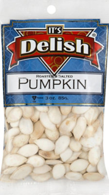 Its Delish Specialty Food Pumpkin Seeds Roasted Salted - 3 Oz - Image 2