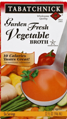 Tabatchnick Vegetable Broth Soup - 32 Fl. Oz. - Image 2