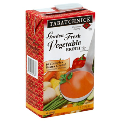 Tabatchnick Vegetable Broth Soup - 32 Fl. Oz. - Image 1