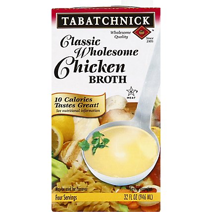 Tabatchnick Broth Classic Wholesome Chicken - 32 Fl. Oz. - Image 2
