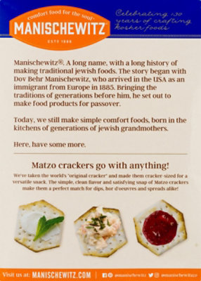 Manischewitz Crackers Egg Matzo - 8 Oz - Image 6