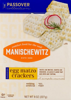 Manischewitz Crackers Egg Matzo - 8 Oz - Image 2