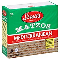 Streits Mediterranean Matzos - 11 Oz - Image 1