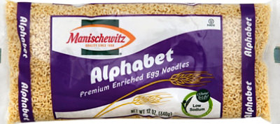 Manischewitz Alphabet Egg Noodles - 12 Oz - Image 1