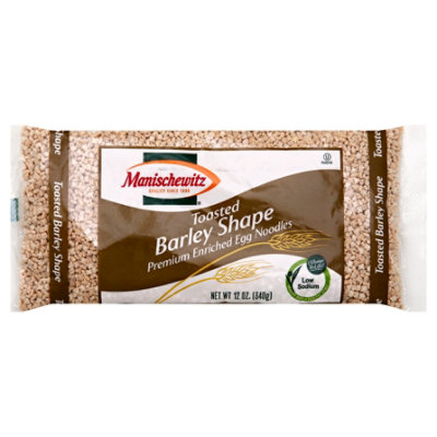 Manischewitz Toasted Barley Egg Noodles - 12 Oz - Image 1