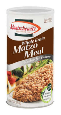 Manischewitz Whole Grain Matzo Meal - 16 Oz