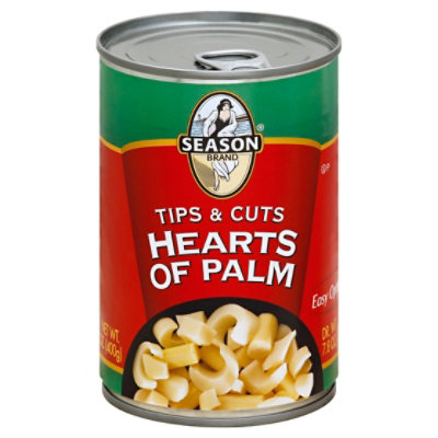 Season Hearts Of Palm Tips & Cuts - 14.1 Oz - Image 1