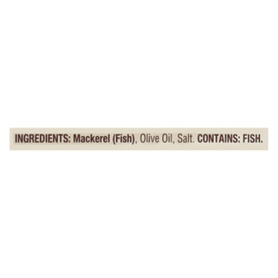 Season Fillets Of Mackerels Skinless & Boneless In Olive Oil - 4.37 Oz - Image 4