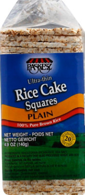 Paskesz Squares Ultra-Thin Plain Rice Cake - 5.00 Oz - Image 2