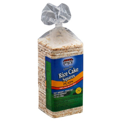 Paskesz Squares Ultra-Thin Plain Rice Cake - 5.00 Oz - Image 1