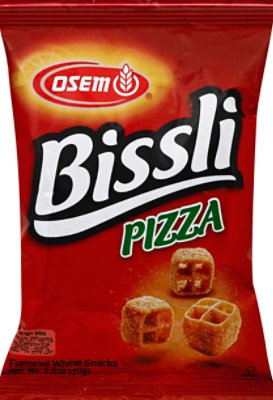 Osem Specialty Food Pizza Flavor Bissli - 2.5 Oz - Image 2