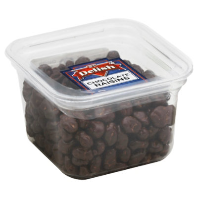Its Delish Chocolate Covered Raisins 10 Oz Safeway