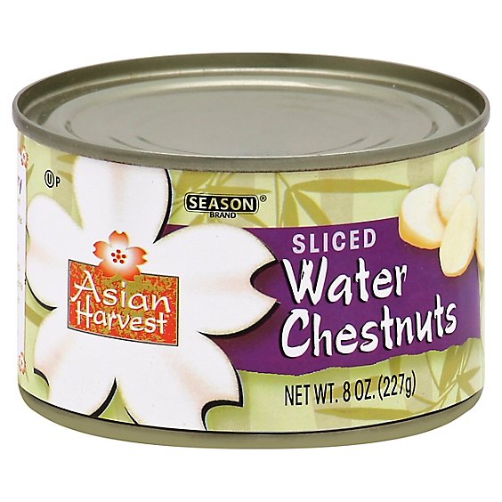 Season Asian Harvest Water Chestnuts Sliced - 8 Oz