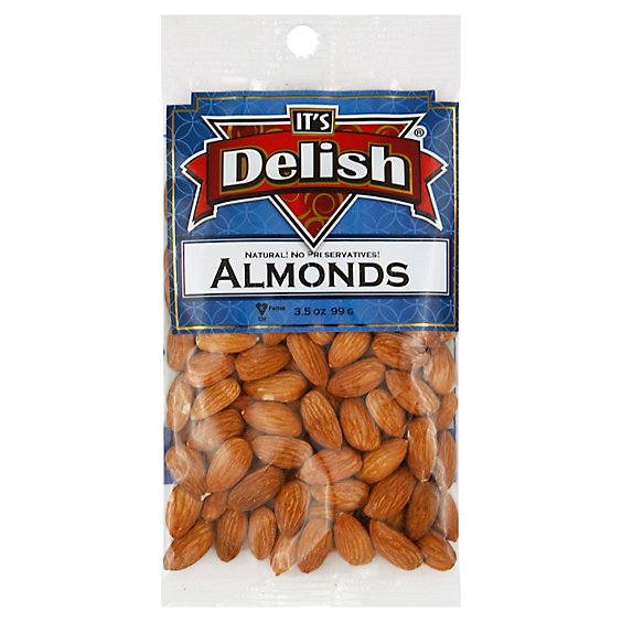 Its Delish Almonds - 3.5 Oz