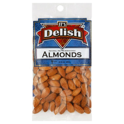 Its Delish Almonds - 3.5 Oz - Image 1