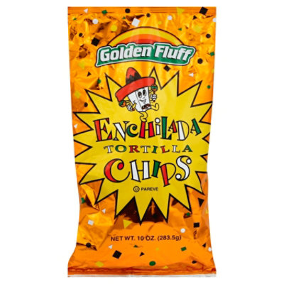 Golden Fluff Tortilla Chips Enchilada - 10 Oz - Image 1