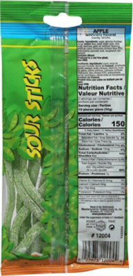 Paskesz Sour Stick Apple Candy - 3.5 Oz - Image 6
