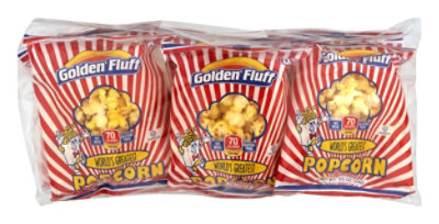 Golden Fluff 6 Pack Popcorn - 6 Package - Image 1