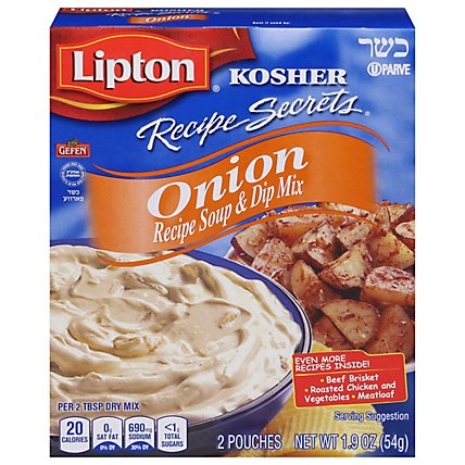 Lipton Recipe Secrets Recipe Soup & Dip Mix Onion Recipe - 2 Count - Image 1