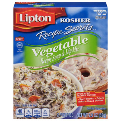 Lipton Recipe Secrets Recipe Soup & Dip Mix Vegetable - 2 Count - Image 3