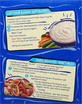 Lipton Recipe Secrets Recipe Soup & Dip Mix Ranch - 2 Count - Image 5