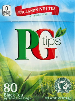 PG Tips Brooke Bond Tea Bags - 80 Count - Image 2