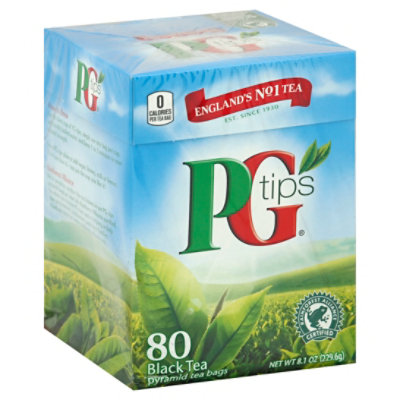 PG Tips Brooke Bond Tea Bags - 80 Count - Balduccis