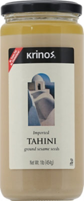 Krinos Specialty Food Sesame Tahini - 16 Oz - Image 2