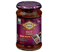 Pataks Hot Curry Paste - 10 Oz