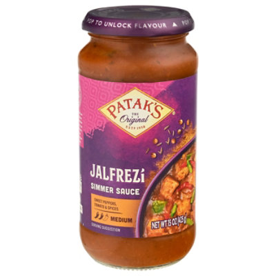Pataks Cooking Sauce Sweet Pepper & Coconut - 14.6 Oz - Image 1