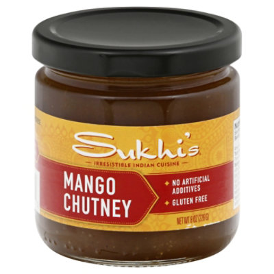 Sukhis Home Chef Collection Chutney Mango - 8 Oz