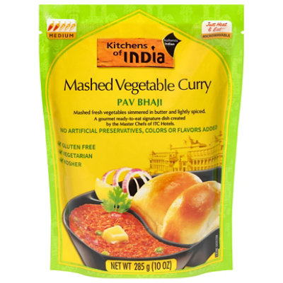 Kitchens Of India Mashed Vegetable With Curry - 10 Oz - Image 3