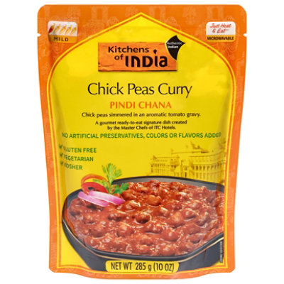 Kitchens Of India Chick Peas In Curry - 10 Oz - Image 3