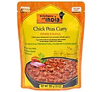 Kitchens Of India Chick Peas In Curry - 10 Oz
