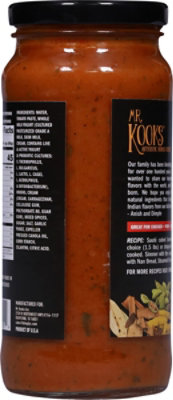 Mr Kooks Tiki Masala Sauce - 16.5 Oz - Image 6