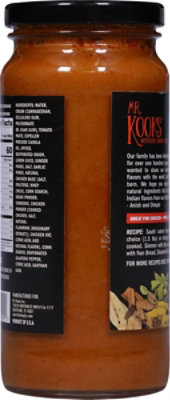 Mr Kooks Chicken Curry Sauce - 16.5 Oz - Image 6