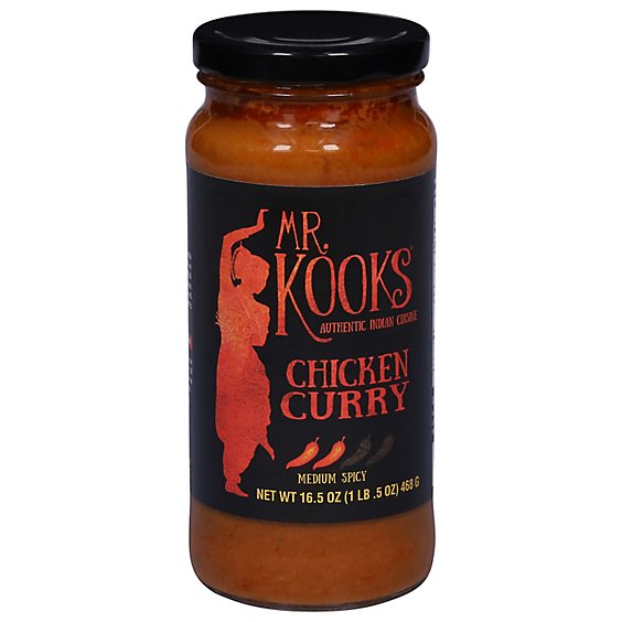 Mr Kooks Chicken Curry Sauce - 16.5 Oz