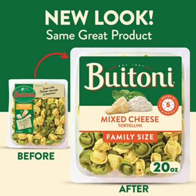 Buitoni Mixed Cheese Tortellini Refrigerated Pasta Family Size - 20 Oz - Image 3