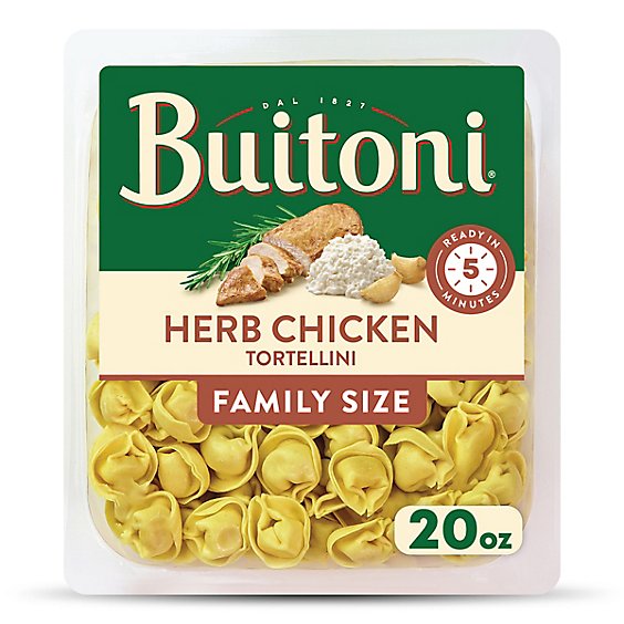 Buitoni Herb Chicken Tortellini Refrigerated Pasta Family Size - 20 Oz