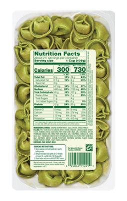 Buitoni Spinach And Cheese Tortellini, Refrigerated Pasta, 9 Oz - Image 9