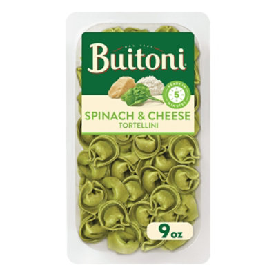 Buitoni Spinach And Cheese Tortellini, Refrigerated Pasta, 9 Oz - Image 1