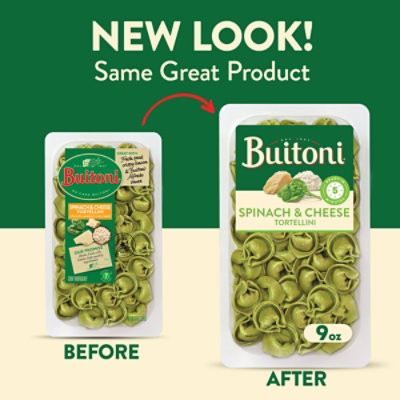 Buitoni Spinach And Cheese Tortellini, Refrigerated Pasta, 9 Oz - Image 3