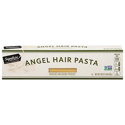 Signature SELECT Pasta Angel Hair Box - 16 Oz - Image 2