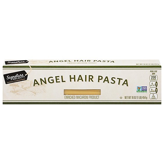 Signature SELECT Pasta Angel Hair Box - 16 Oz