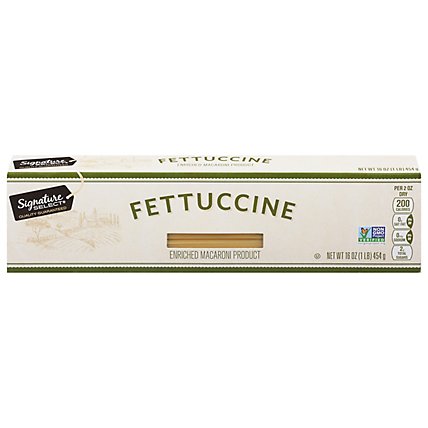 Signature SELECT Pasta Fettuccine Box - 16 Oz - Image 2