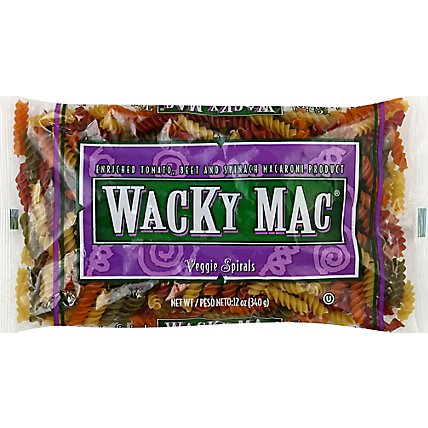 Wacky Mac Pasta Veggies Spirals Bag - 12 Oz - Image 2
