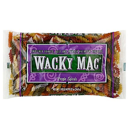 Wacky Mac Pasta Veggies Spirals Bag - 12 Oz - Image 1