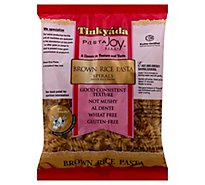 Tinkyada Pasta Joy Ready Brown Rice Pasta Spirals Bag - 16 Oz